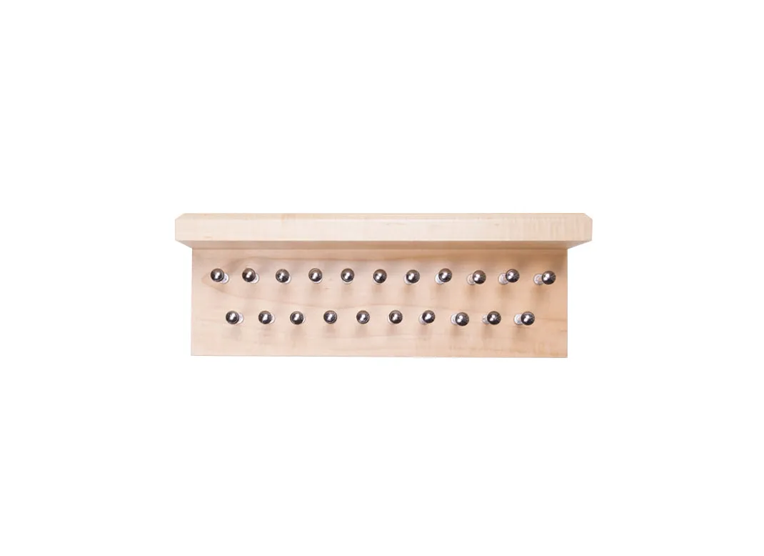 12" Tie Rack
