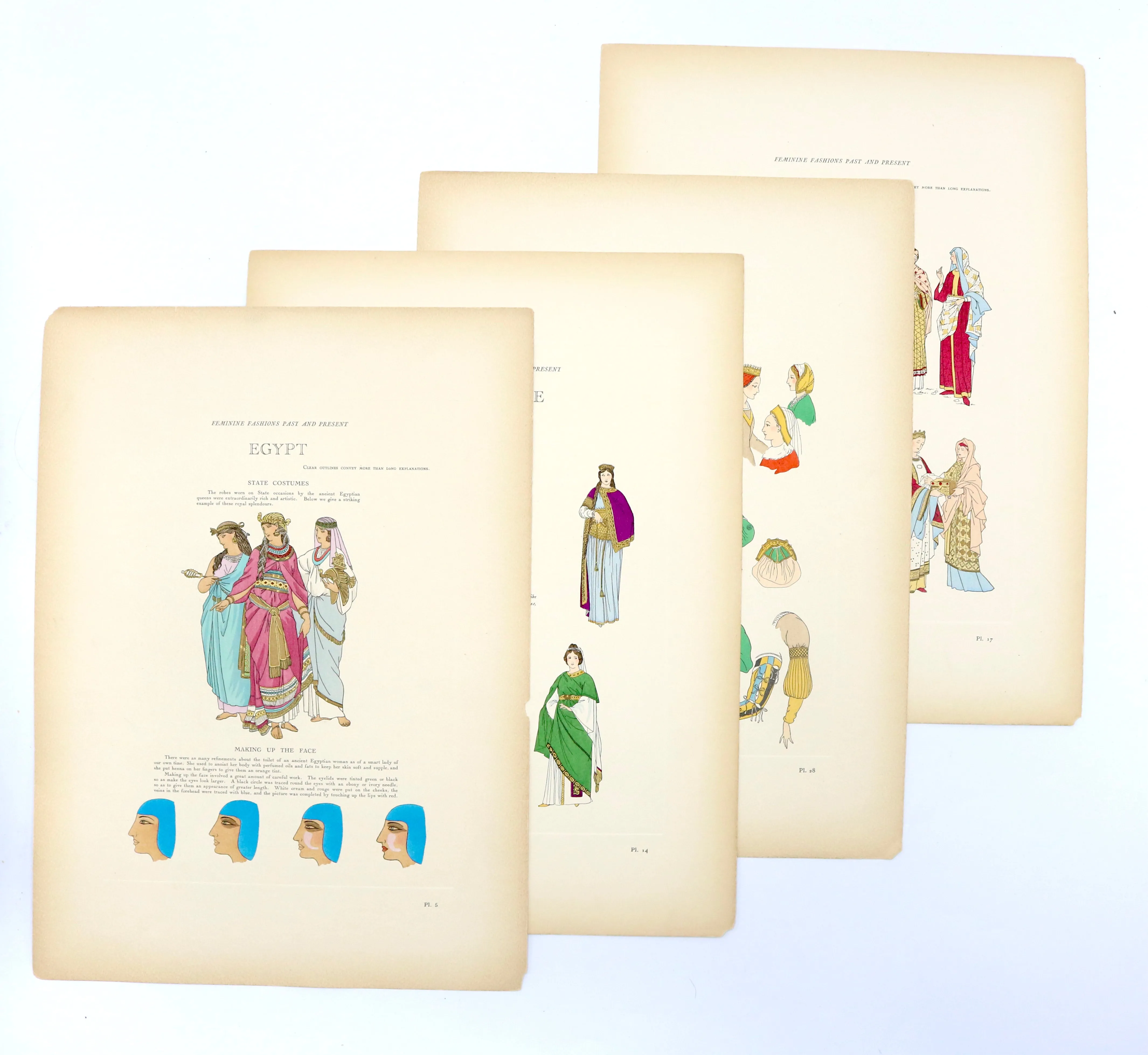 1923 Feminine Fashions Past and Present