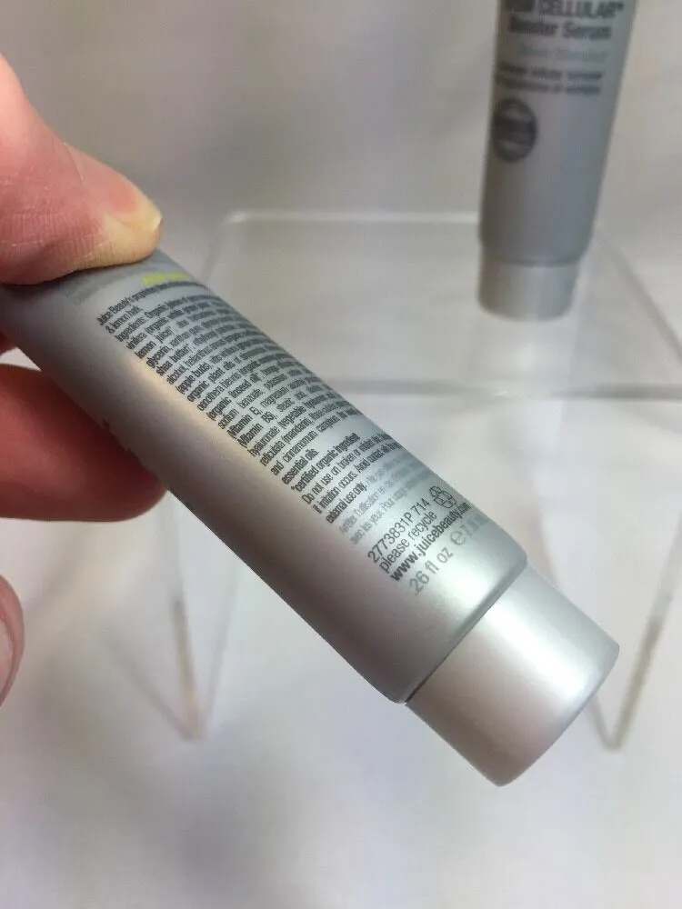 (2) Juice Beauty Stem Cellular Anti-Wrinkle Booster Serum Travel Deluxe