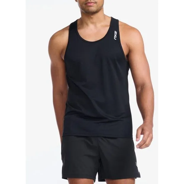2XU Men's Aspire Singlet - Black