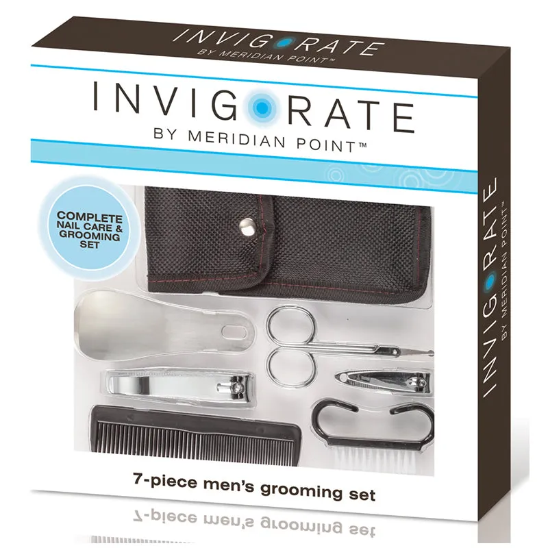 7 Piece : Mens Grooming Set