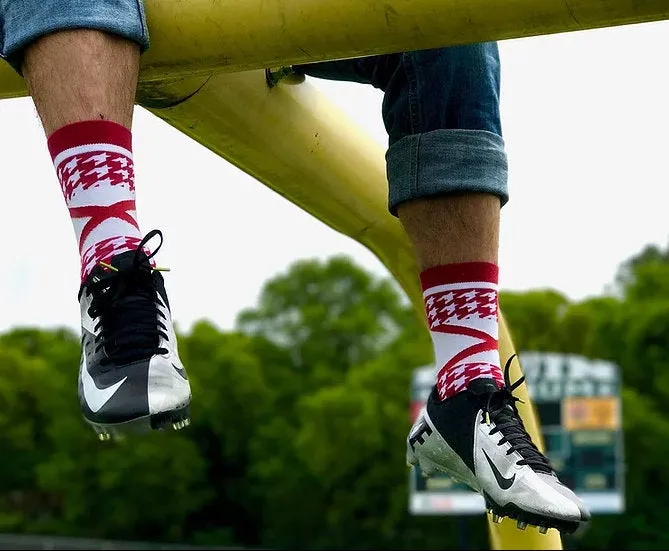 Alabama State Flag Socks