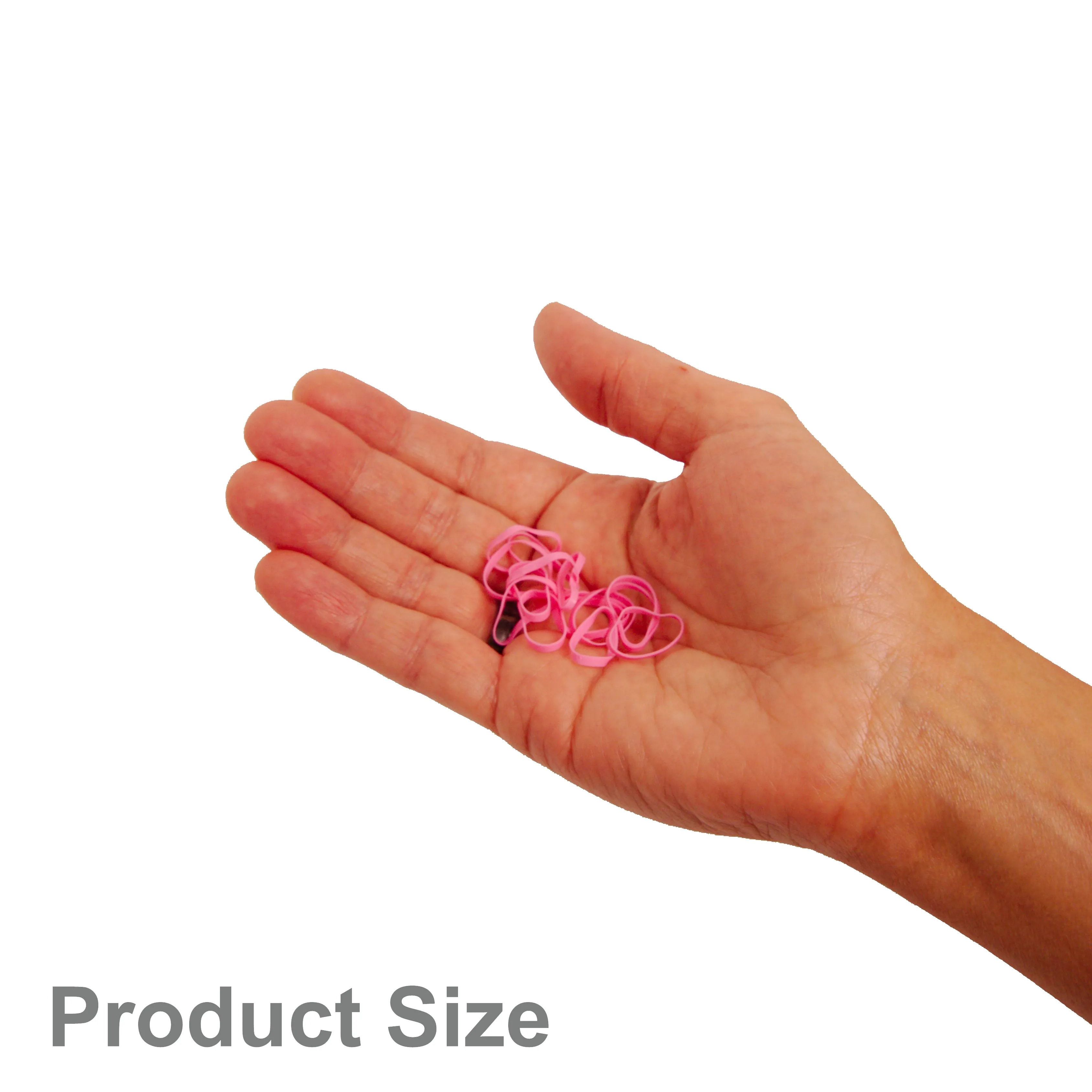 Amelia Beauty | 1/2in, Clear, Tangle Free Elastic Pony Tail Holders | Made in USA, Ideal for Ponytails, Braids, Twists. For Women, Girls. Pain Free, Snag Free, Easy Off | 1000 Pack