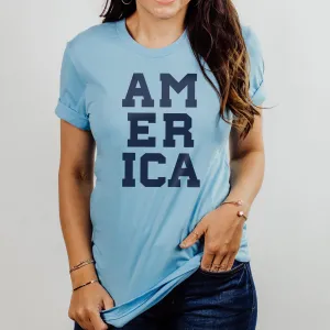 AMERICA BLOCK LETTERS TEE