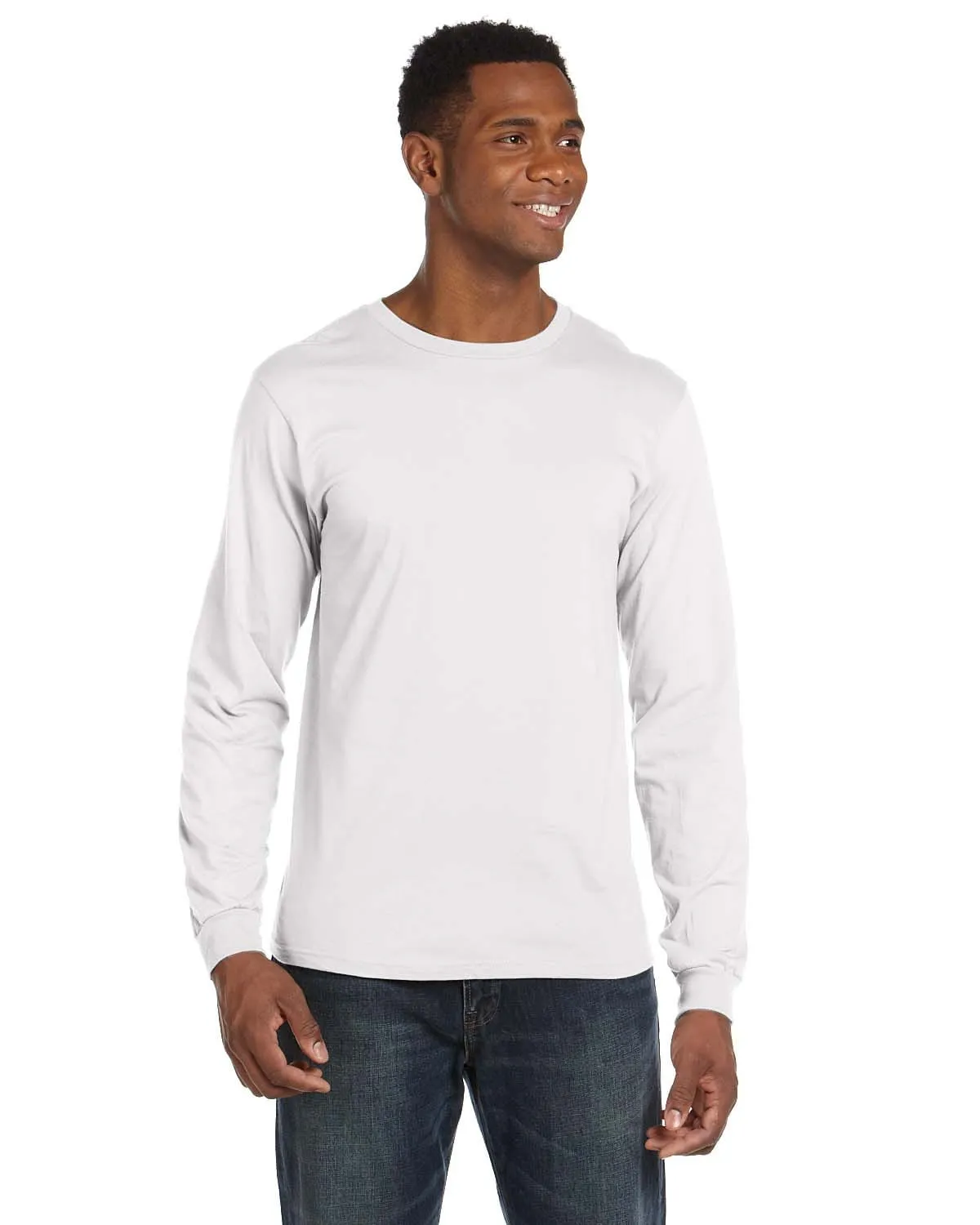Anvil Long Sleeve Fashion Fit T-Shirt