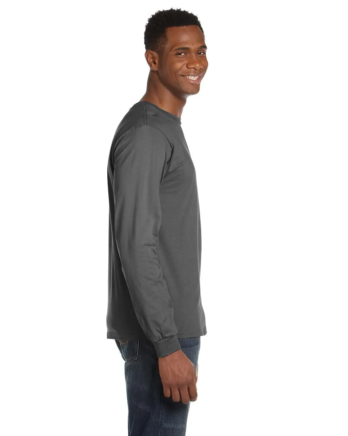Anvil Long Sleeve Fashion Fit T-Shirt