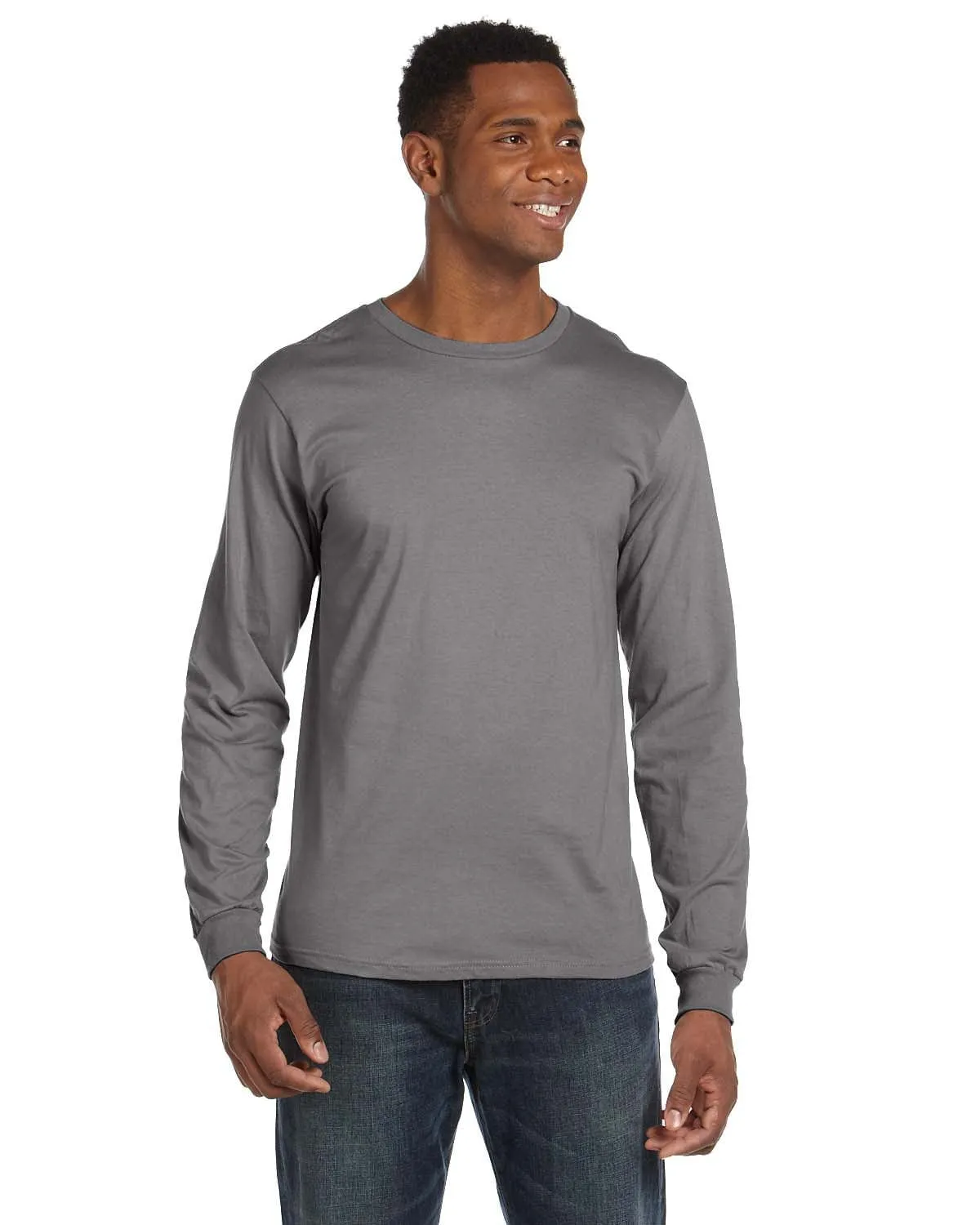 Anvil Long Sleeve Fashion Fit T-Shirt