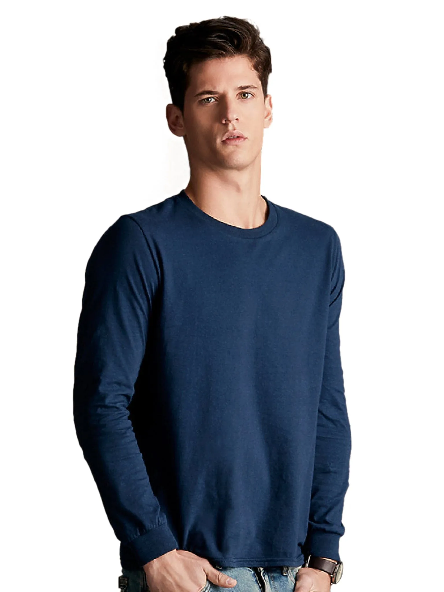 Anvil Long Sleeve Fashion Fit T-Shirt