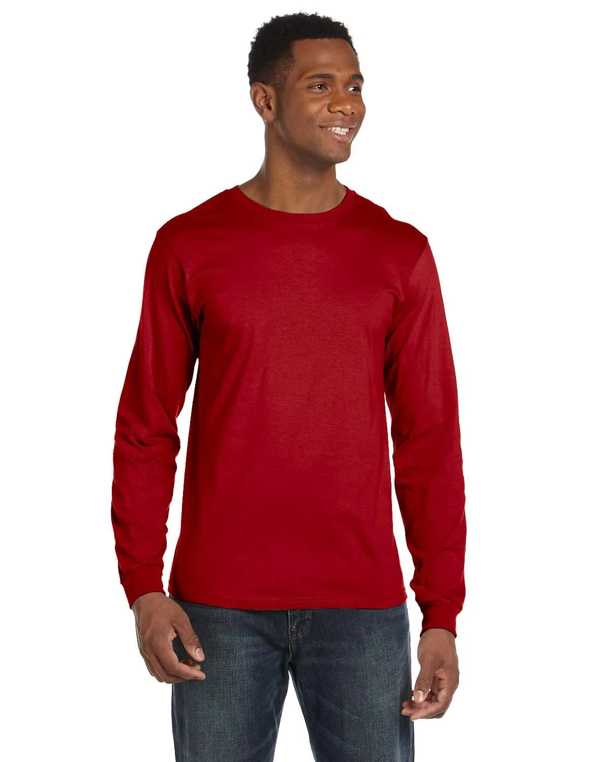 Anvil Long Sleeve Fashion Fit T-Shirt