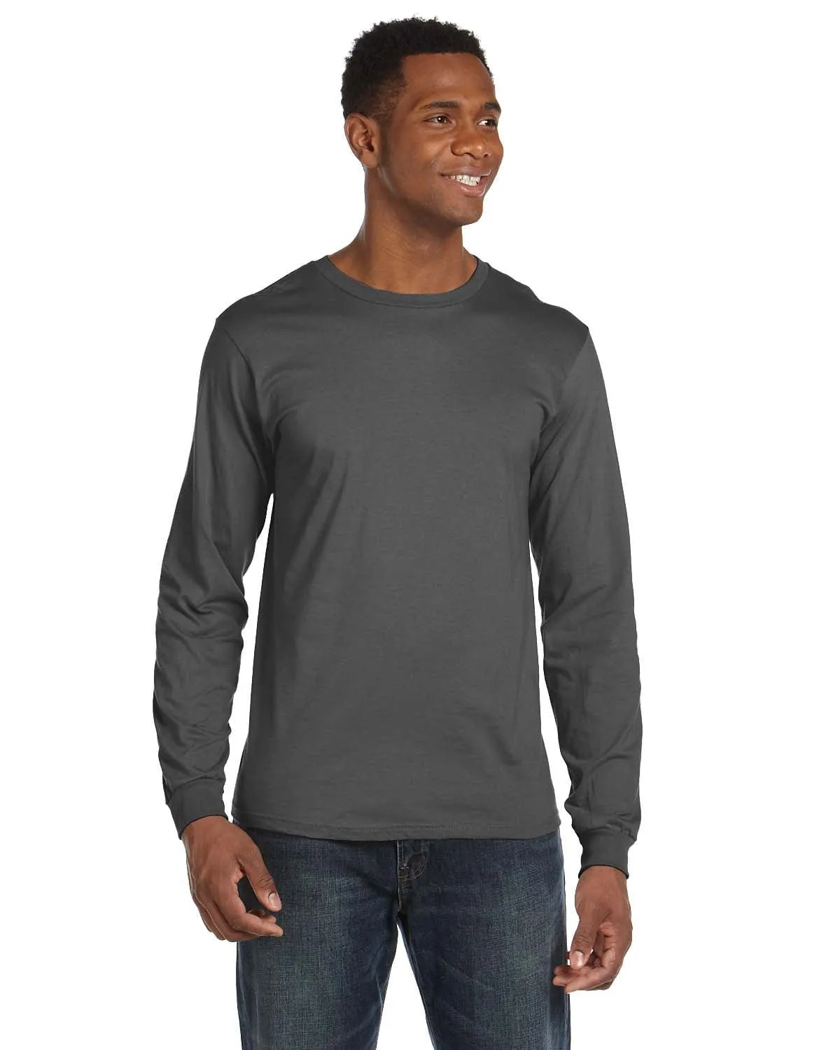 Anvil Long Sleeve Fashion Fit T-Shirt