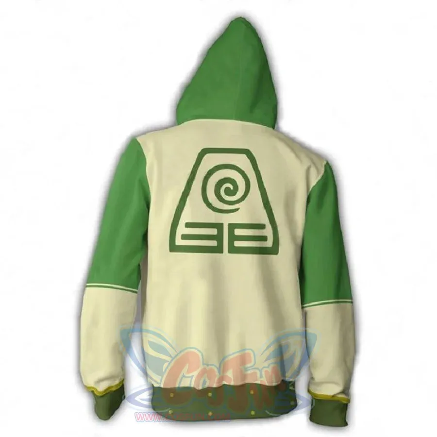 Avatar: The Last Airbender 3D Printed Polyester Zip Up Hoodie C08178