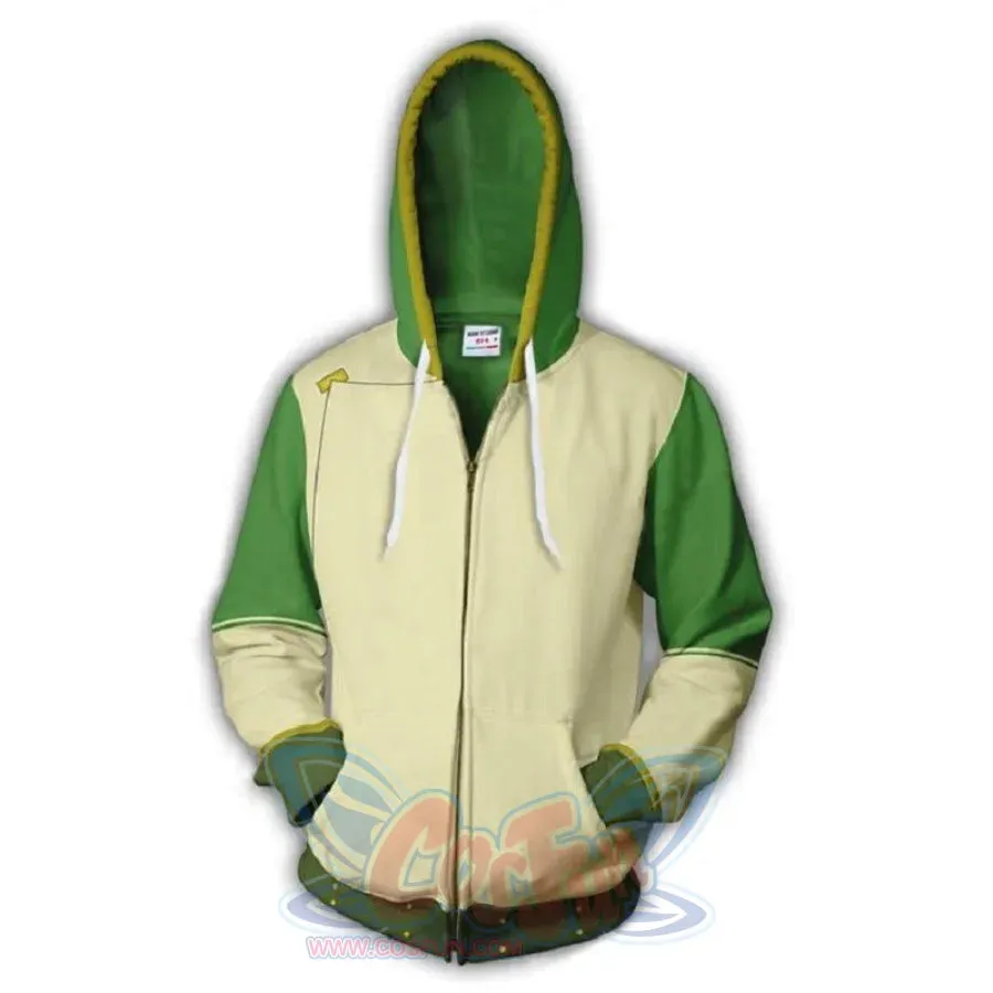 Avatar: The Last Airbender 3D Printed Polyester Zip Up Hoodie C08178