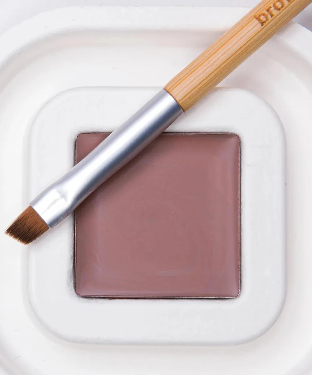 Bamboo Travel Liner/Brow Brush