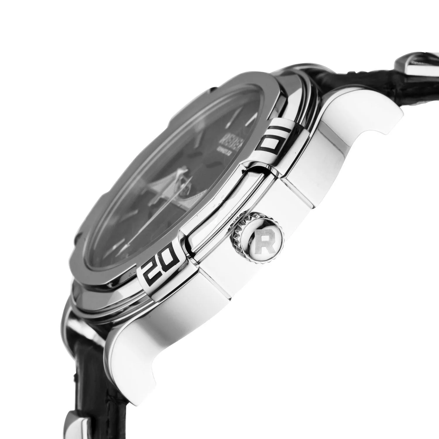 Brooklyn Bridge Black Dial Men's Watch