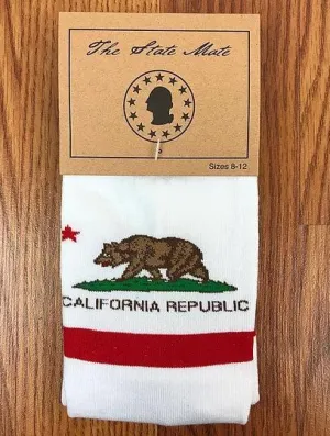 California State Flag Socks