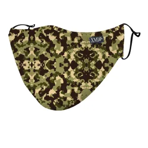 Camo Green printed mask