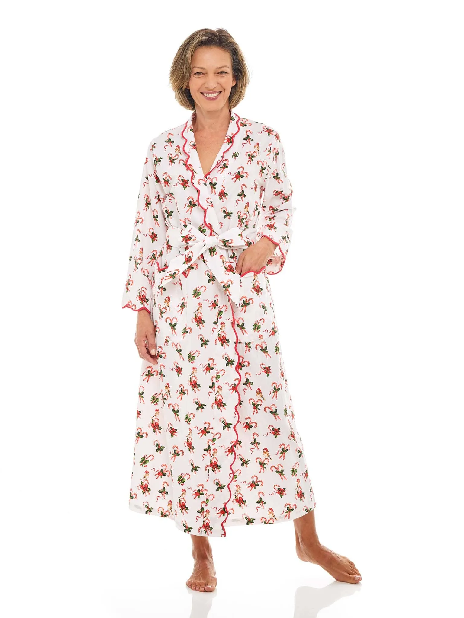 Candy Cane Classic Robe