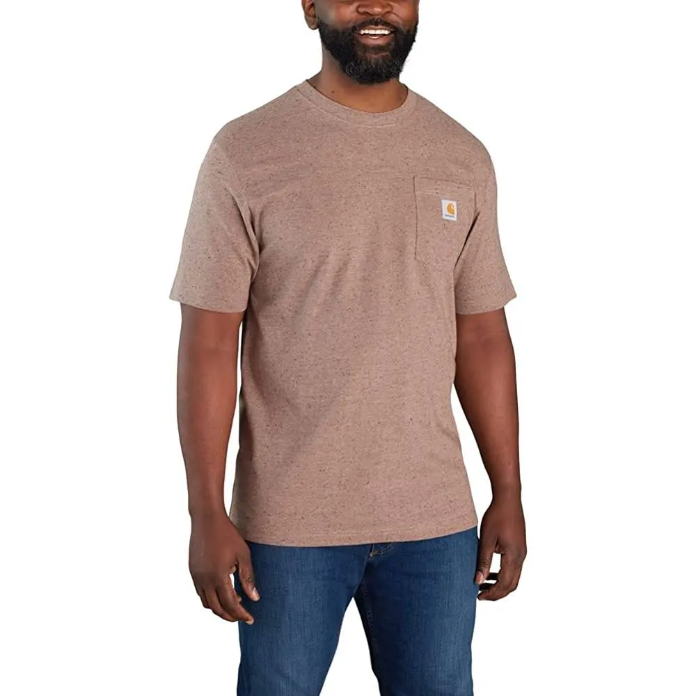 Carhartt Men's Loose Fit Heavyweight Short-Sleeve Pocket T-Shirt | Multiple Colors and Sizes