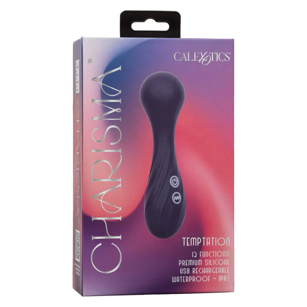 Charisma Temptation Compact Wand Massager - Blue