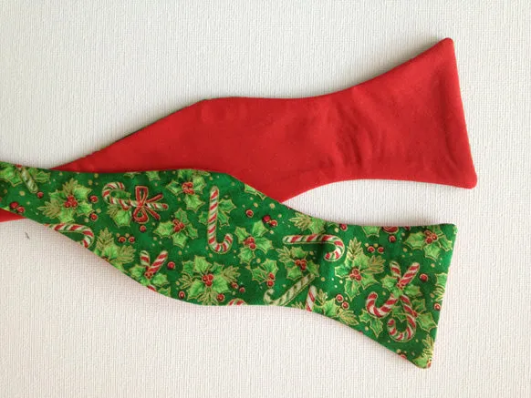 Christmas Bow Ties - Festive Patterns