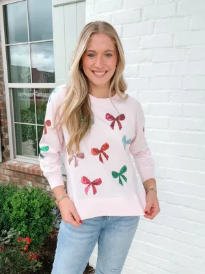 Christmas Bows Sweatshirt