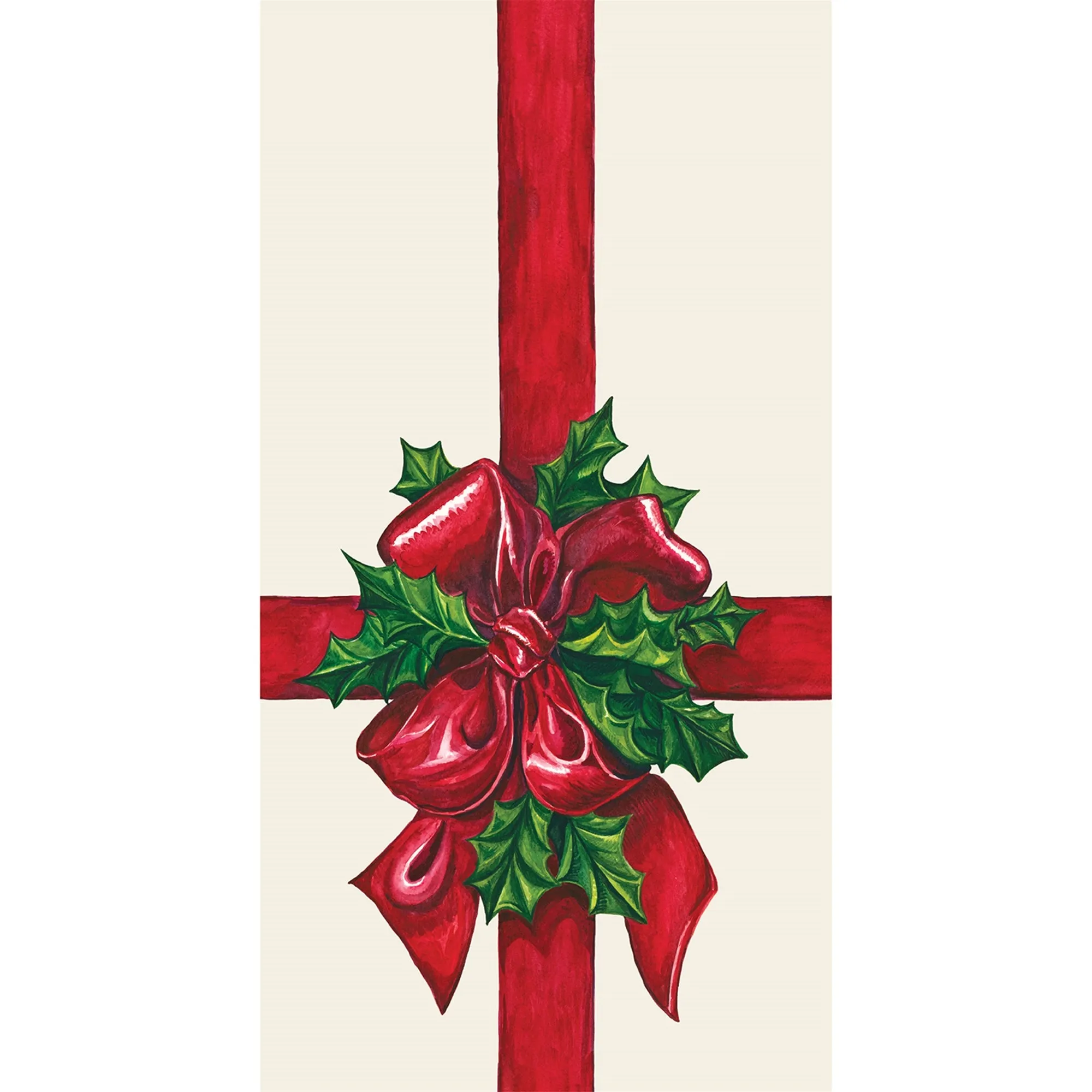 CHRISTMAS PRESENT GUEST NAPKIN