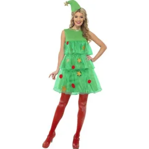 Christmas Tree Costume with Dress & Hat