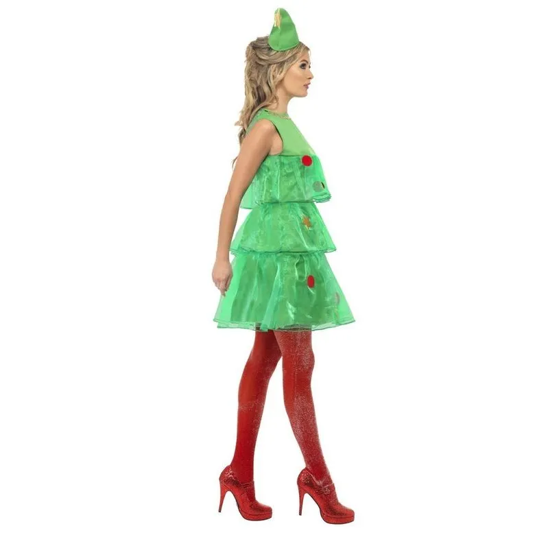 Christmas Tree Costume with Dress & Hat