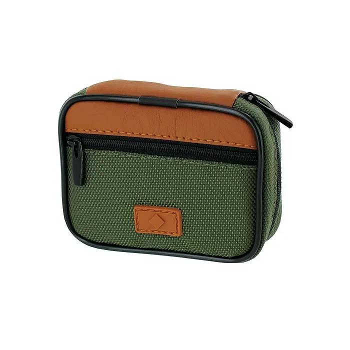 Classic Style Men's Zippered Pill and Vitamin Travel Case