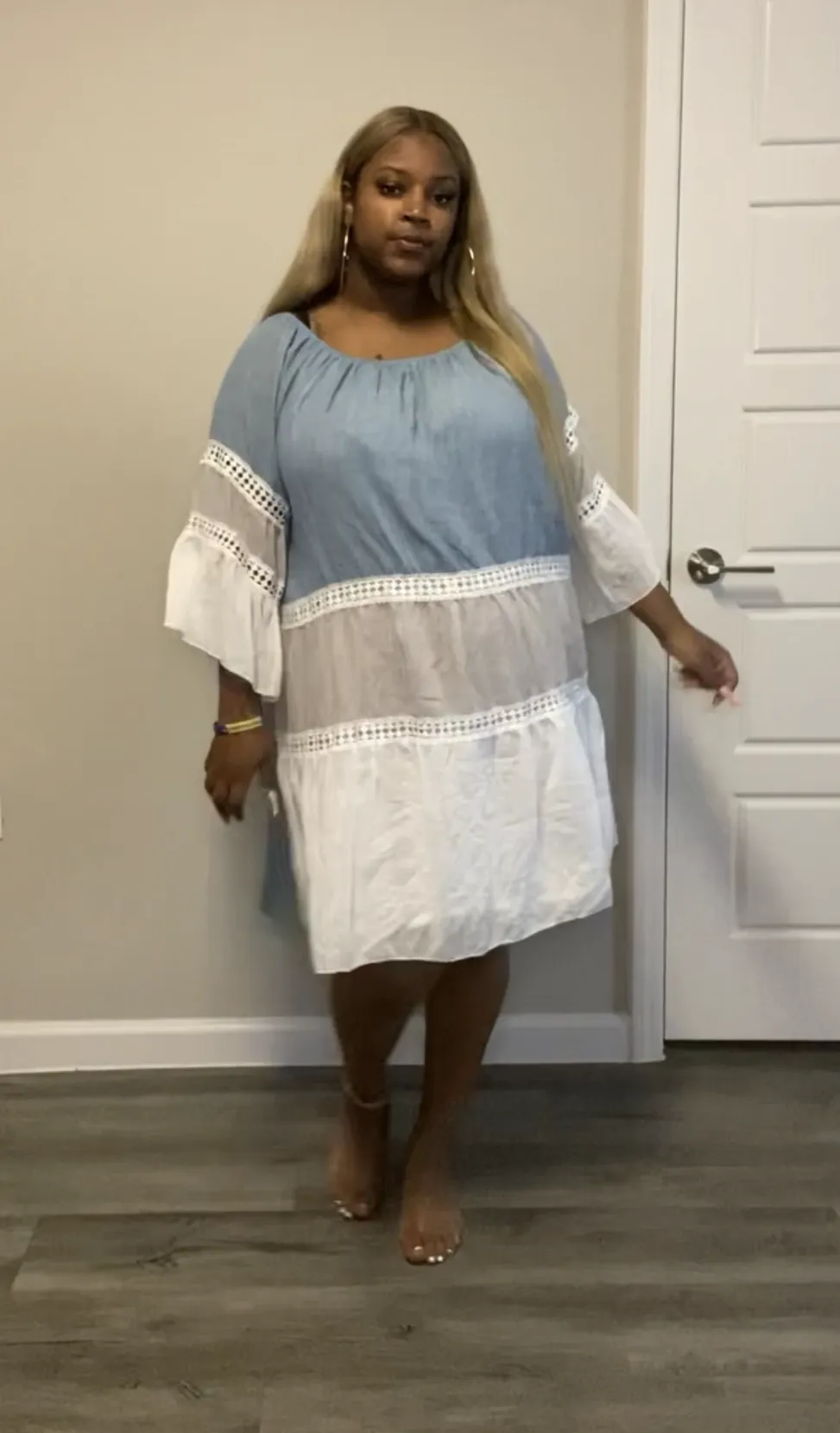 Color Block Tier Dress