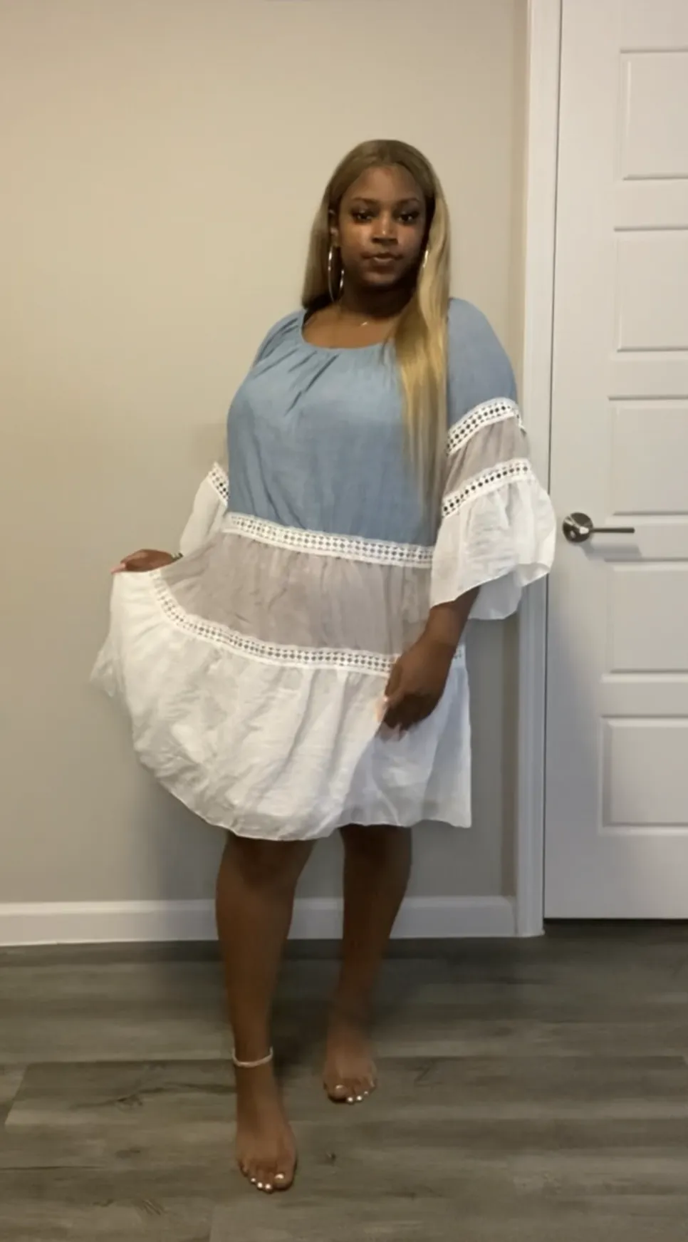 Color Block Tier Dress