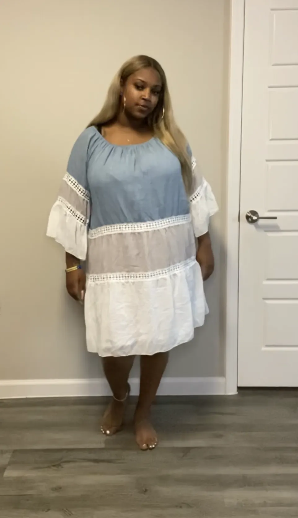 Color Block Tier Dress