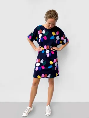 Colour Eye 100% organic jersey T'dress