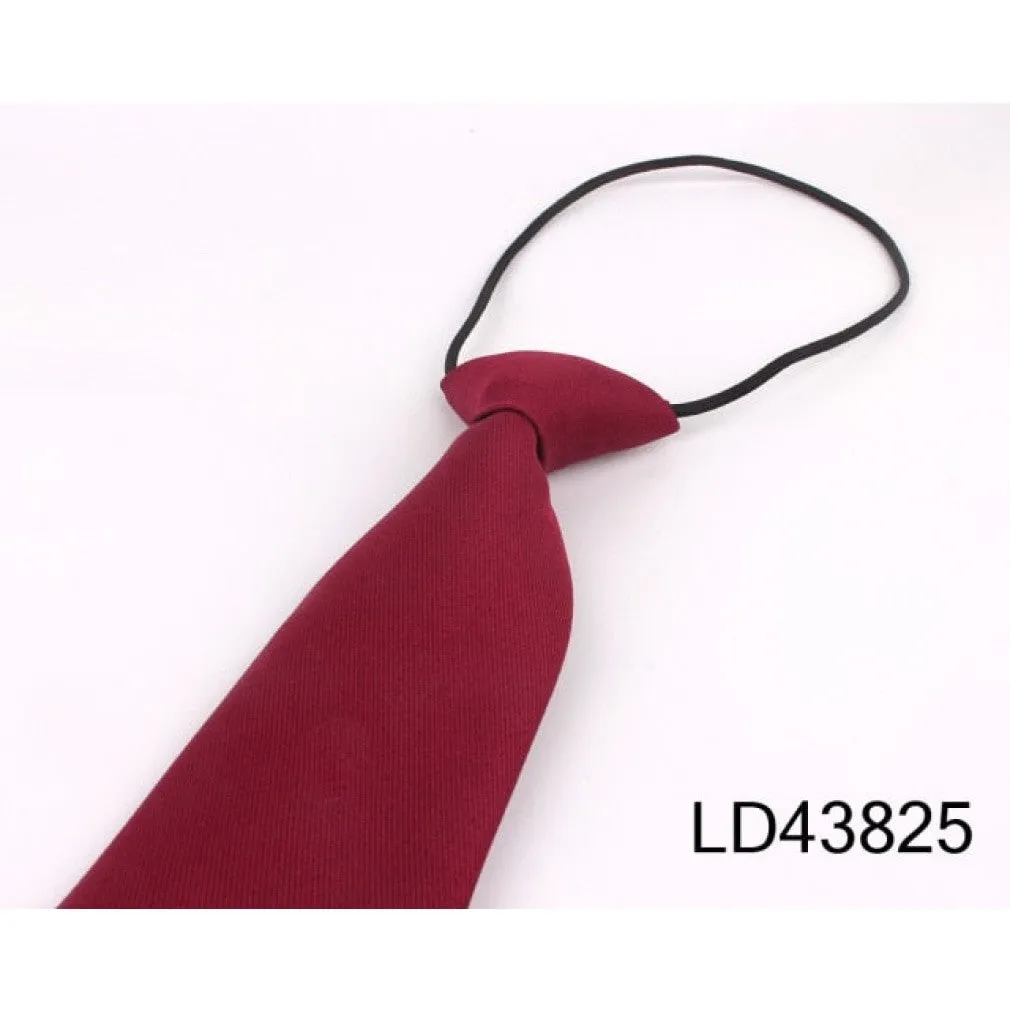 ContiNent 33 Rubber Ties For Boys Girls Fashion Shirt Plaid Neck Tie Children Small Tie Simple Check Student Necktie For Party Tie Gravata