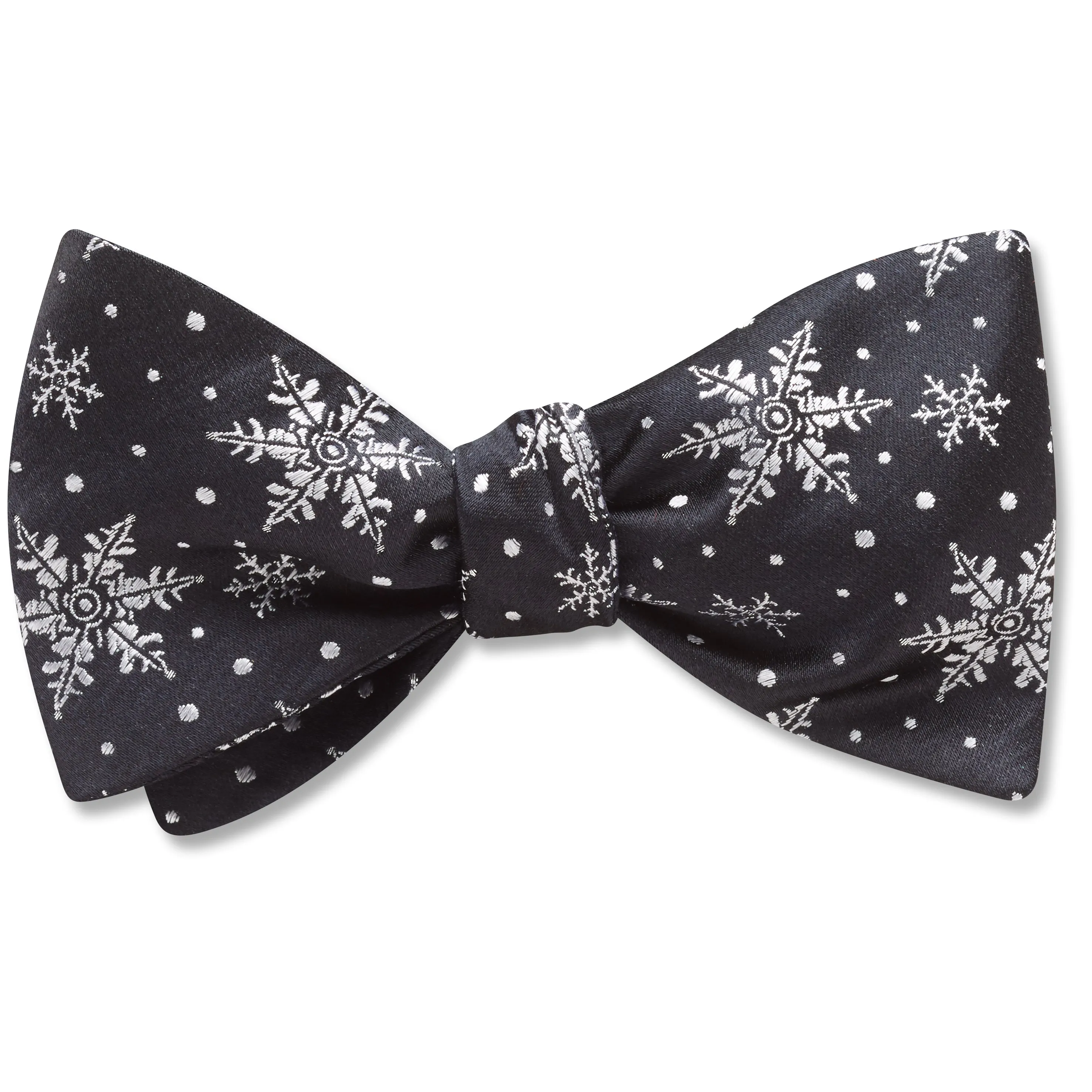 Crystalline Black - bow ties