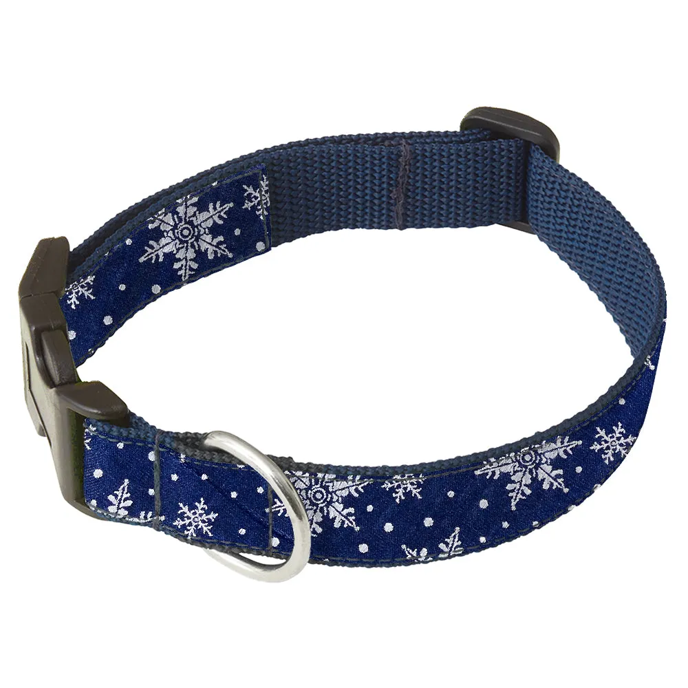 Crystalline Navy - Dog Collar
