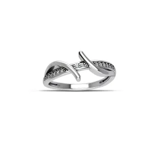 Cubic Zirconia Fashion Ring in Sterling Silver