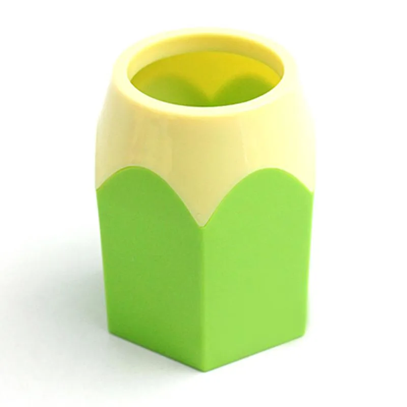 Cute Coloured Plastic Pen Holder