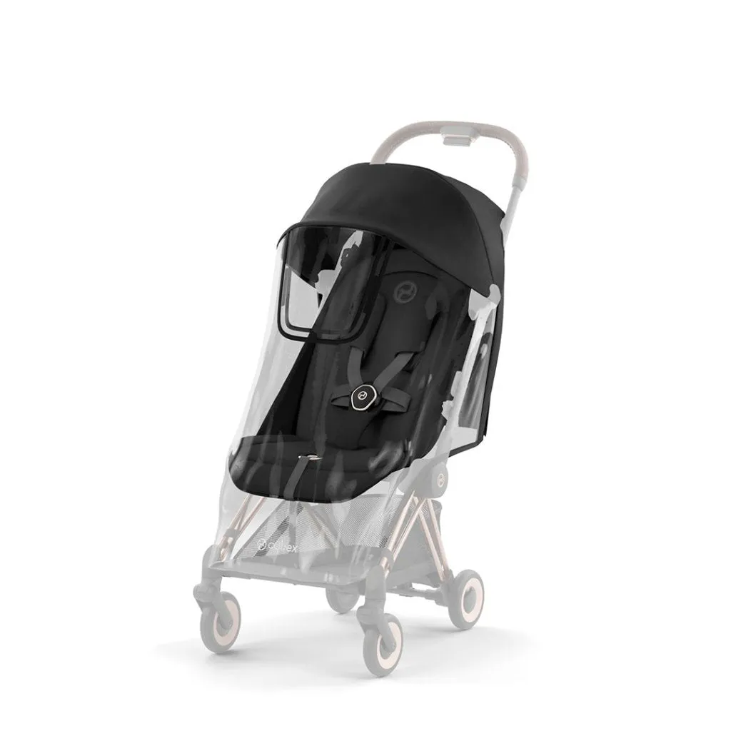 CYBEX COYA Ultra-compact Pushchair with Matt Black Frame - Mirage Grey