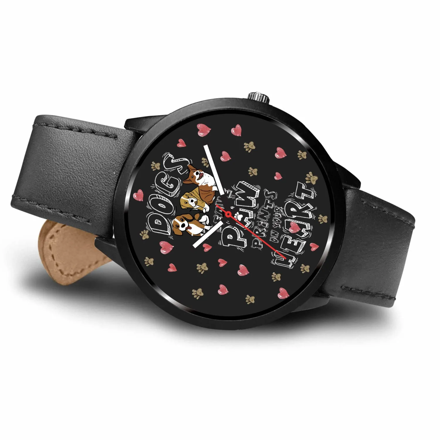 Dogs Leave Paw Prints Watch