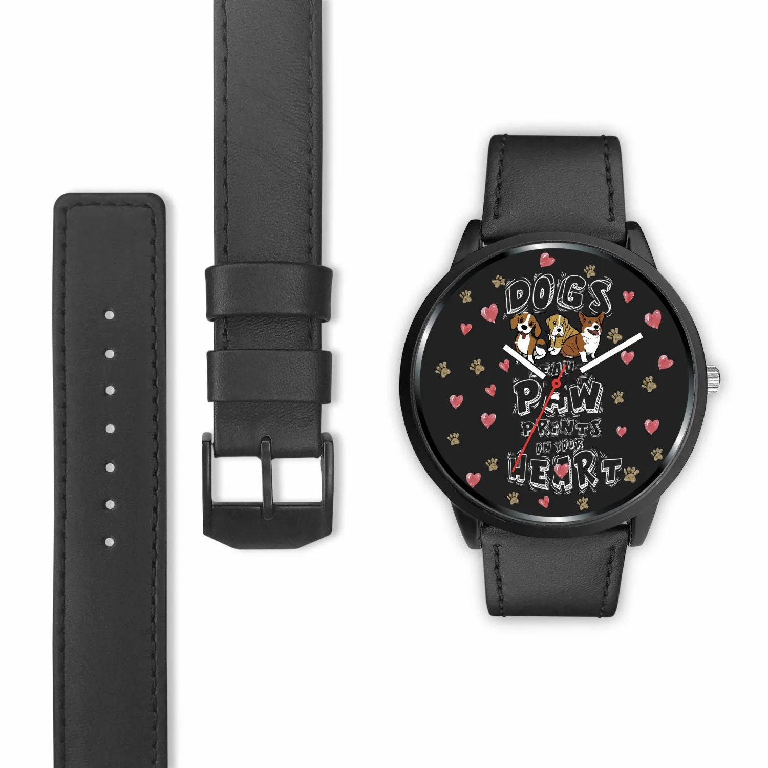 Dogs Leave Paw Prints Watch