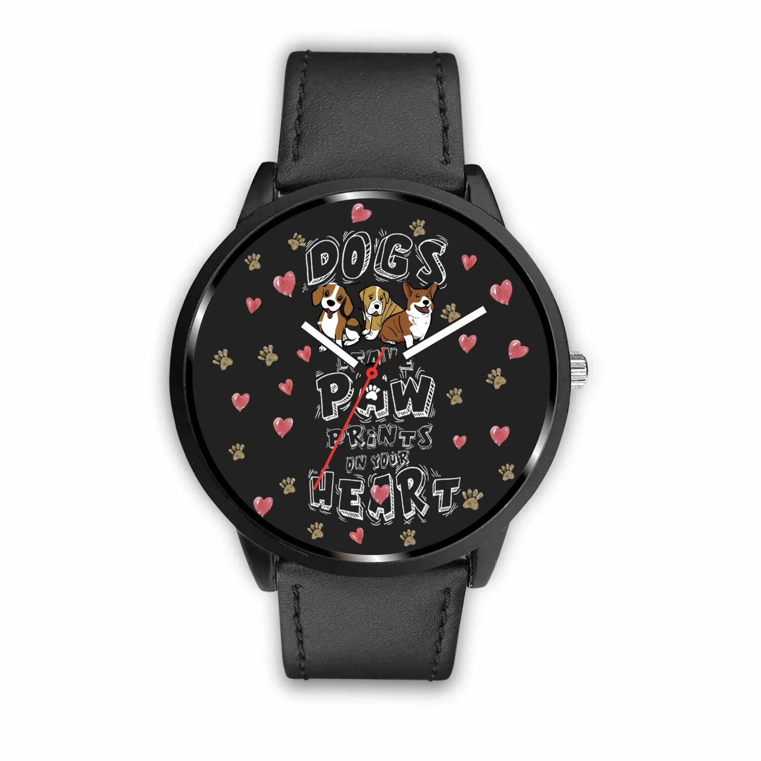 Dogs Leave Paw Prints Watch