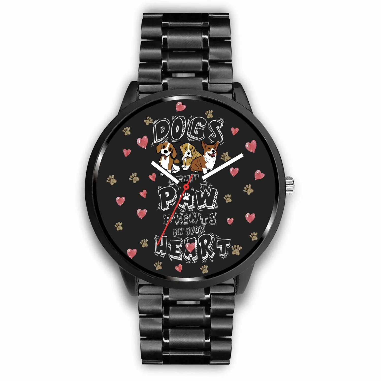 Dogs Leave Paw Prints Watch