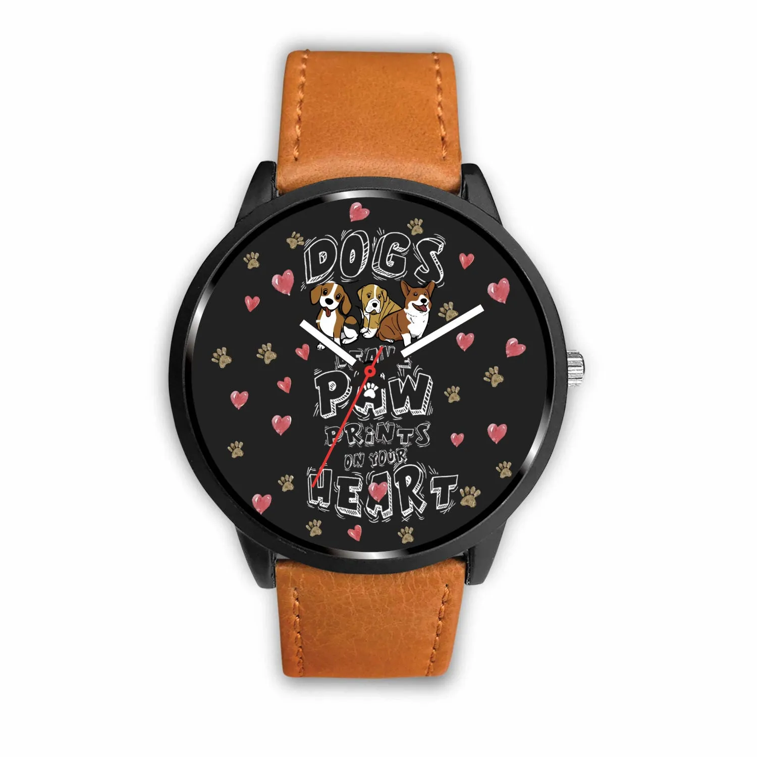 Dogs Leave Paw Prints Watch
