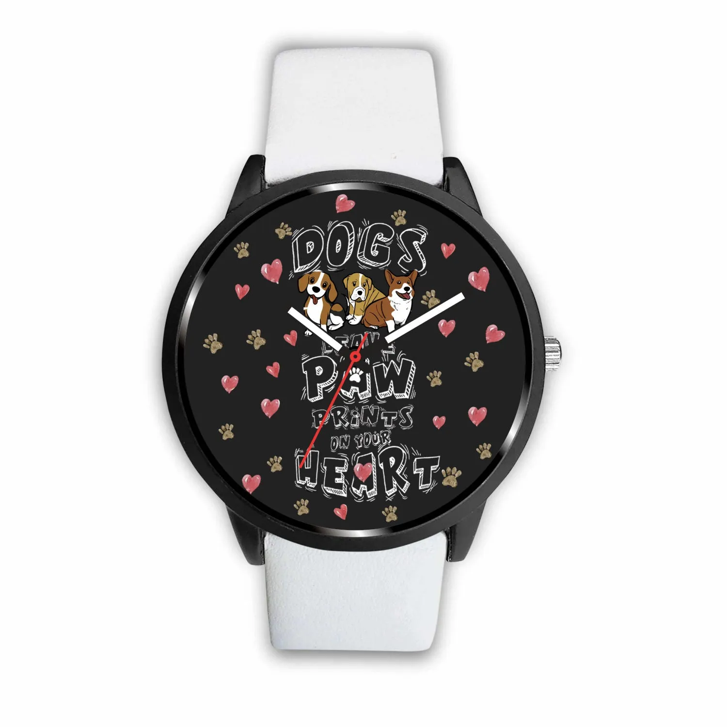Dogs Leave Paw Prints Watch
