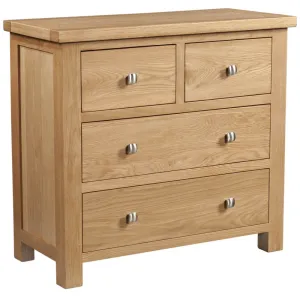 Dorchester Light Oak 2 Over 2 Chest