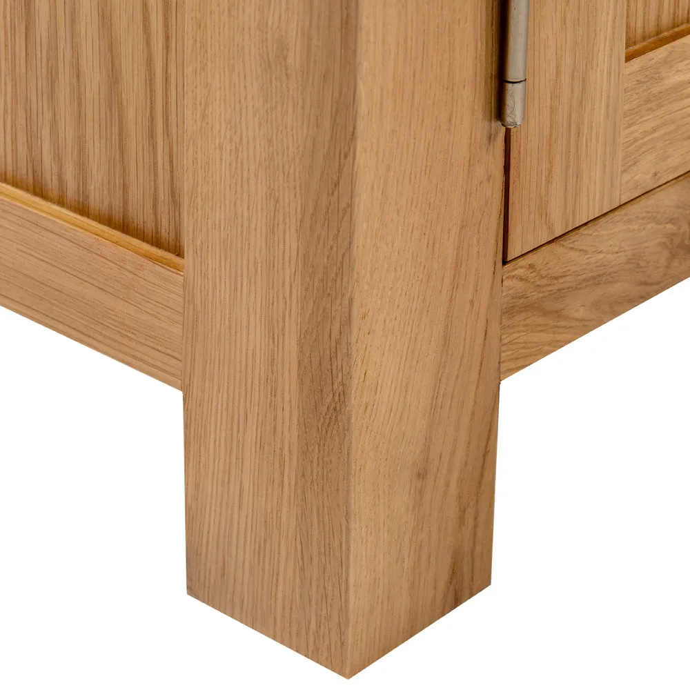 Dorchester Light Oak 3 Door Sideboard