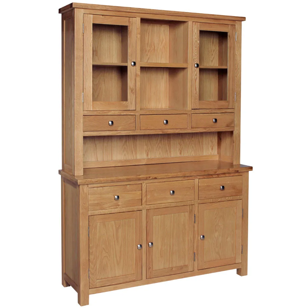 Dorchester Light Oak 3 Door Sideboard