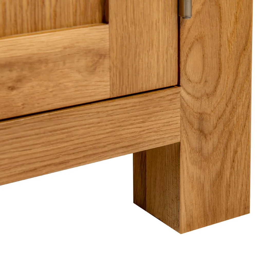 Dorchester Light Oak 3 Door Sideboard