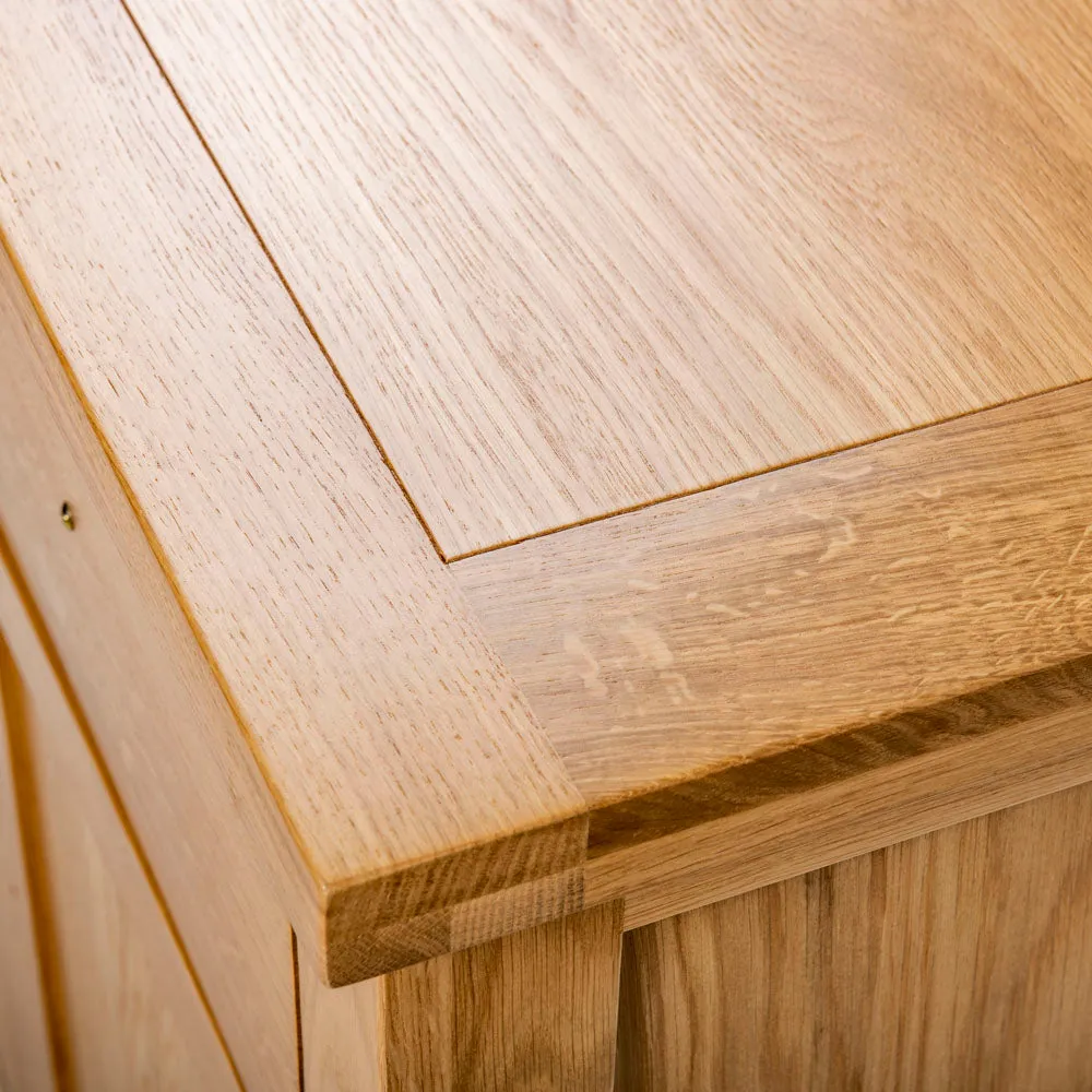 Dorchester Light Oak 3 Door Sideboard